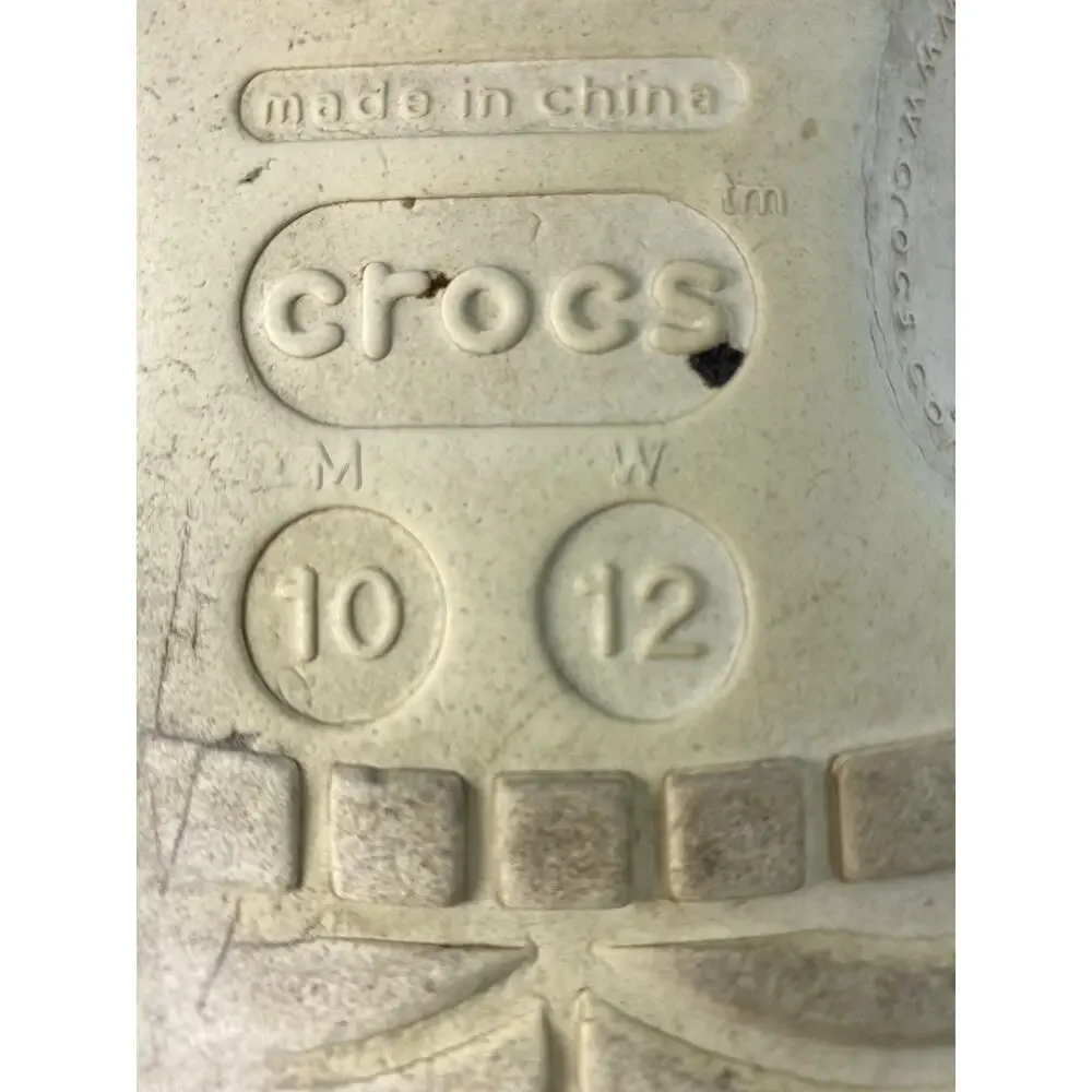 Crocs Classic Clog Coca-Cola 90s Retro Black Multi Men's Size 10 / Women's 12